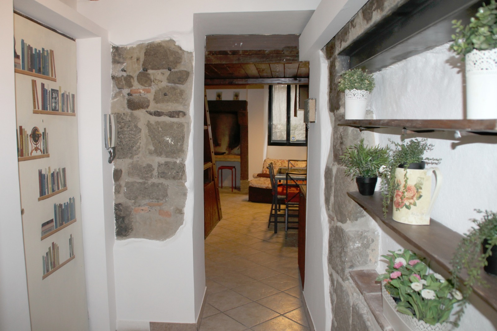 Interno rustico tipico della Tuscia viterbese