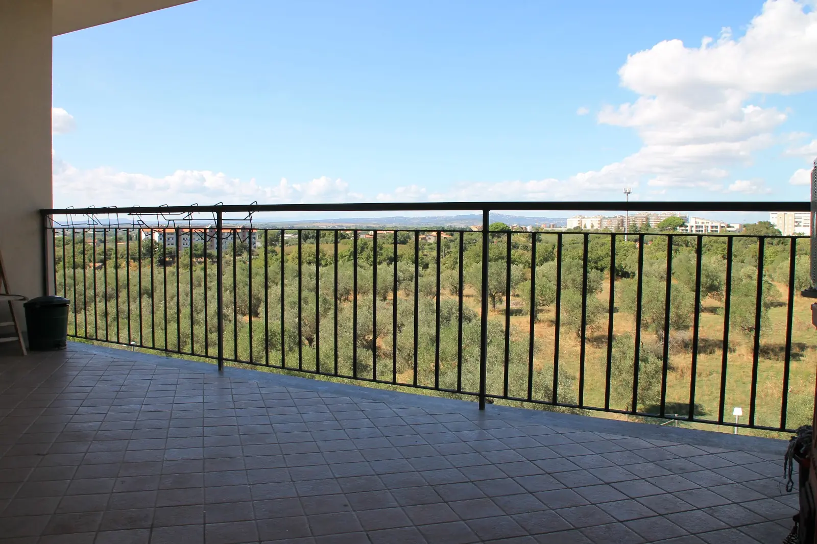 Terrazzo panoramico con vista su Viterbo centro storico